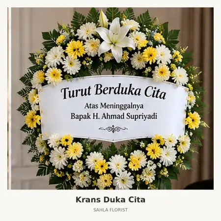 Krans Bunga Duka Rs Hermina Bogor